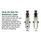 Redding Series B Neck Die Set for Bottleneck Cases 6.5 PRC