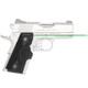 Crimson Trace LG-404G Front Activation Green Handgun Lasergrips for 1911 Compact Black