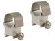Weaver Detachable Top Mount Aluminum Scope Rings 1" X-High - Silver