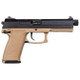 H&K Mark 23 Handgun .45 Auto 12rd Magazines(2) 5.87" Threaded Barrel FDE Frame