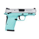 Smith & Wesson M&P9 M2.0 Shield EZ Handgun 9mm Luger 8rd Magazine 3.675" Barrel Robin's Egg Blue with Silver Slide USED