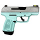 Ruger "Robin's Egg Blue Frame/Crushed Silver Slide" Max-9 Pro Handgun 9mm Luger 12rd Magazine 3.2" Barrel Optic Ready
