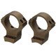 Browning X-Bolt Integrated Scope Mount System Mounts 1" Med Smoke Bronze Cerakote