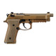 Beretta M9A4 Centurion G Handgun 9mm Luger 18rd Magazines(3) 4.8" Barrel FDE Cerakote