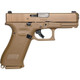 Glock 19x Gen 5 Handgun 9mm Luger 17/rd Magazines (2) 4.02" Barrel Coyote Night Sights Austria