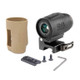 Mepro MMX3 3x Micro Magnifier w Integrated Side Flip Adaptor