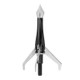 Rocket Broadheads Siphon XB 3-Blade Expandable 1-3/4" Cutting Diameter 100 gr - Black