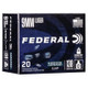 Federal  Syntech Defense Handgun Ammuntion 9mm Luger 138 gr SJHP 1130 fps 20/ct
