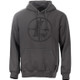 Leupold Distressed Reticle Hoodie Gunmetal 2XL