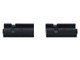 Weaver 2-Piece (Pairs) Top Mount Aluminum Scope Base - Matte - Marlin 336