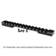 Warne Savage LA Mountain Tech Tactical Rail 20MOA 8-40 Screws