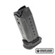 Ruger Security-9 Compact Magazine 9mm Black Oxide Steel with Polymer Adapter 15/rd