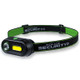 Police Security Flashlights Colt-R Rechargeable Headlamp 400 Lumens Black