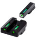 Truglo TFX Tritium Fiber-Optic Xtreme Handgun Sight Set For CZ P10