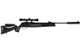 Hatsan Mod 125 Spring Sniper Combo 25 Caliber Airgun 900fps Black