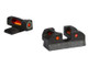 Sig Sauer Fiber Optic Enhanced Day Sight Set X-Ray1 #8 Red Front #6 Red Rear - U-Notch