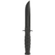 Ka-Bar Short Ka-Bar Fixed Knife 5-1/4" Clip Point Blade Black