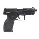 Taurus TX22 Handgun .22 LR 16&22rd Magazines 4.6" Threaded Barrel Black Slide/Black Frame