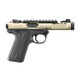 Ruger Mark IV 22/45 Lite Handgun .22 LR 10rd Magazines(2) 5.5" Threaded Barrel Champagne Finish