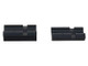 Weaver 2-Piece (Pairs) Top Mount Aluminum Scope Base - Matte - Savage 110