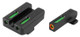 Truglo TFX Pro Tritium/Fiber-Optic Day/Night Sights Fit Springfield XD|Springfield XDM (excluding 5-1/4" Comp Series)|Springfield XDS - Orange Outline