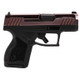 Taurus GX4 Handgun 9mm Luger 11rd (1) & 13rd (1) Magazines 3" Barrel Rose Gold Slide and Black