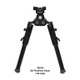 Warne Skyline Pro Bipod - QD Mount LITE Legs