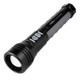 Police Security Flashlights Twin Power Flashlight 2000 Lumens Black