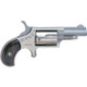 NAA 22LLR Mini Revolver Handgun .22 LR 5rd Capacity 1.625" Barrel Silver with Wood Grip