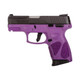 Taurus G2C Handgun 9mm Luger 12rd Magazine 3.2" Barrel Black Slide/Dark Purple Grip