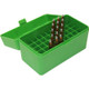 MTM Case-Gard R-50 Series Rifle Ammo Box 50/ct Capacity Green