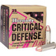 Hornady Critical Defense Lite Handgun Ammunition .38 Spl 90 gr FTX 1200 fps 25/box