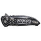 Hogue X1-Microflip 2.75" Knife Custom Outlaw Ordnance -  I Stand Engraving