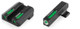 Truglo TFX Tritium/Fiber-Optic Day/Night Sight - Ruger American Set
