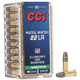 CCI Pistol Match Rimfire Ammunition .22 LR 40 gr LRN 1070 fps 50/ct