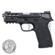 S&W Performance Center M&P 380 SHIELD EZ M2.0 Handgun .380 Auto 8rd Magazine 3.8" Sliver Ported Barrel