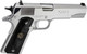 FS 8RD CHROME BLK PEARL GRIPSIVER JOHNSON 1911A1 45ACP 5" 