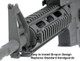 2-PC DROP-IN CARBINE LENGTHUTG RAIL PICATINNY AR-15 7" 