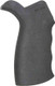 GRIP W/STORAGE BLACKJ&E TEXTURED RUBBERED PISTOL 