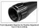 36 COLOR ILLUMINATED MIL-DOTUTG SCOPE 3-9X40 1" AO 