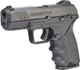 ADJ 10-SHOT BLUED HOGUE HANDALRUGER SECURITY-9 9MM LUGER 