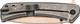 COPPER WASH/BUCKMARK D2*BROWNING KNIFE JERICHO 3" FLDR 
