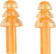 4-PACK NRR RATING 26DB ORANGECHAMPION SILICON GEL EAR PLUGS 