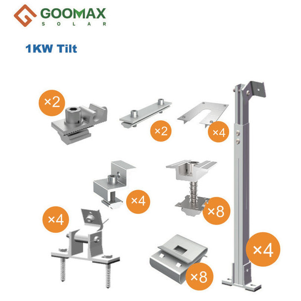 Goomax-TILT 15-30°- 1 kw (30/35mm)