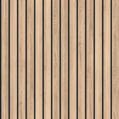 Bleached Cuneo Oak Wood Slat Wall Panel