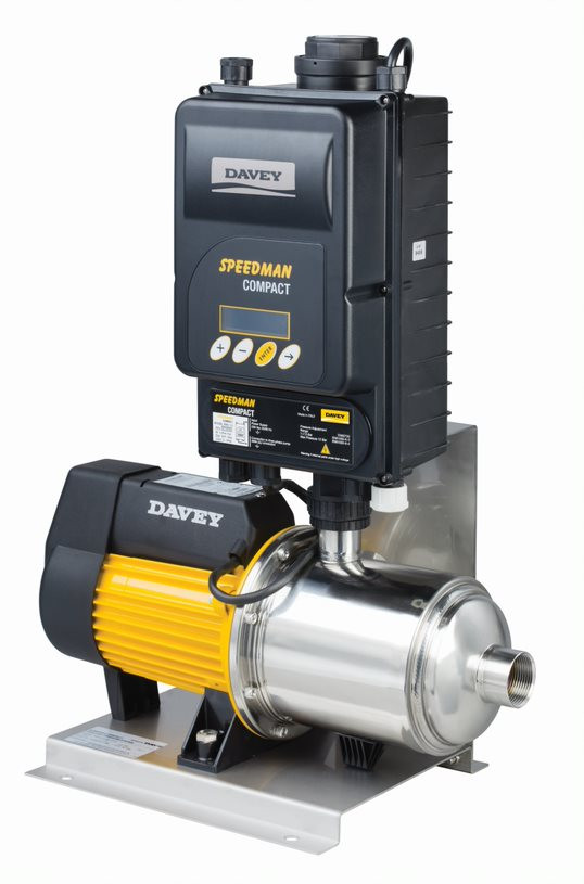 Booster Pump Two Controller Yellow Color Pump Davey Pumps