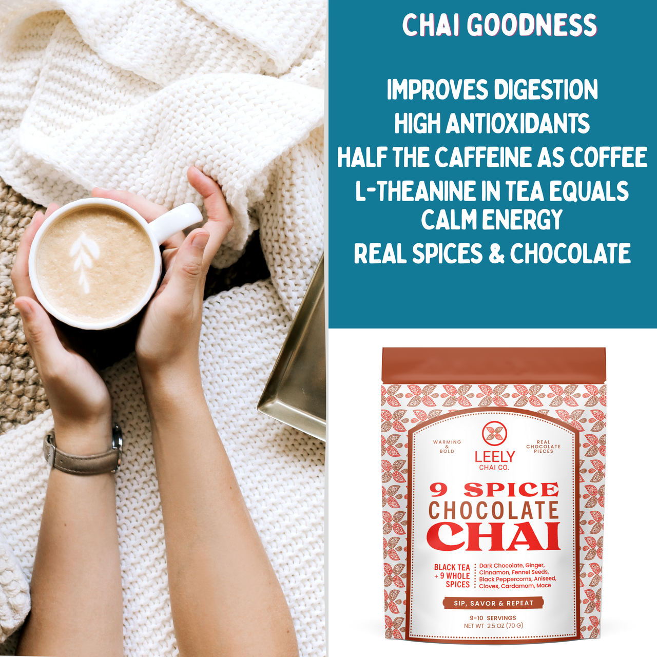 ★ chai⭐︎　★ Lavazza Bright Tea Co. Chai Tea Latte (48055) | OfficeCrave.com