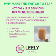 No Caffeine Crash with Tea