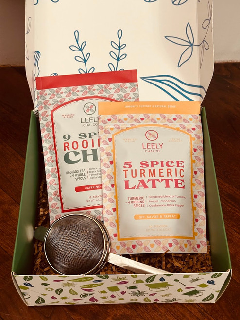 Turmeric Latte + Chai Gift Box