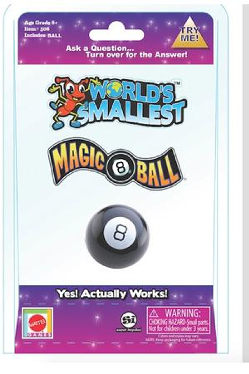 World's Smallest Magic 8 Ball : Mini Classic : Fortune Teller